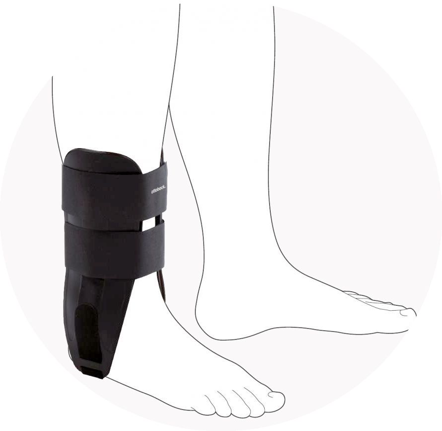 Ортез на голеностоп 50S9 Otto Bock, сильная фиксация купить в OrtoMir24